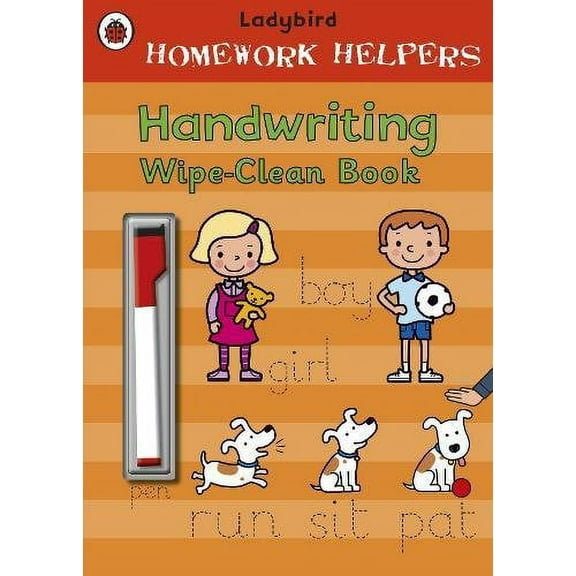 Ladybird Homework Helpers: Handwriting Wipe-Clean Book (Paperback)