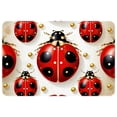 thumbnail image 1 of Ladybird Kitchen Mat Outdoor Carpet Indoor Mat - Polyester Non-Slip Machine Washable, 1 of 6