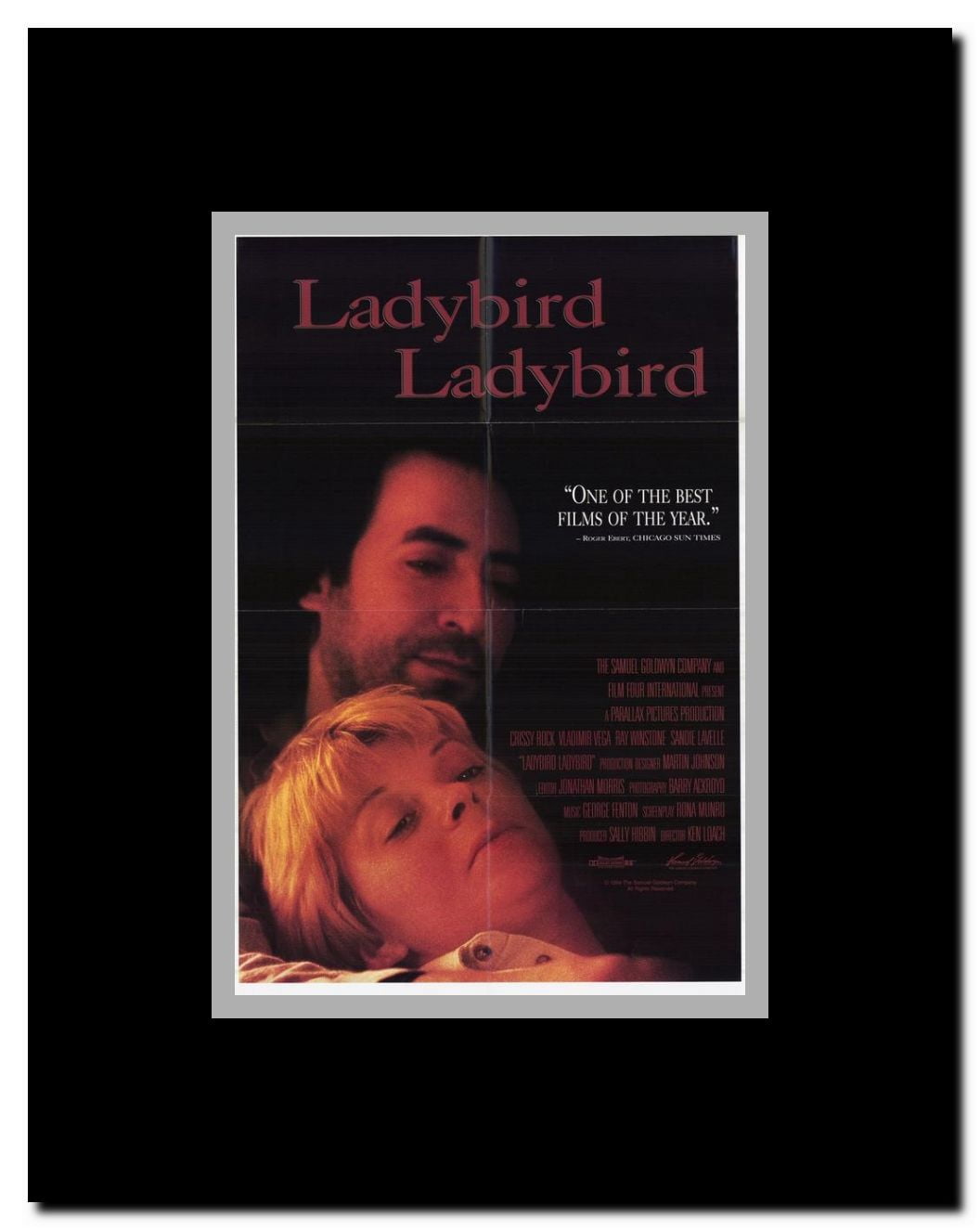 Ladybird Ladybird Framed Movie Poster