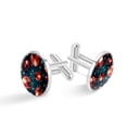 thumbnail image 1 of Ladybird Men's Stainless Steel Shirt Cufflinks Set for Formal Attire - Ideal for Business Meetings and Special Occasions, 1 of 6