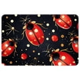 thumbnail image 1 of Ladybird Non-Slip Polyester Chair Mat - Machine Washable Door Mats and Rugs, 1 of 6