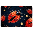 thumbnail image 1 of Ladybird Non-Slip Polyester Door Carpet Bath Rugs Floor Mat Machine Washable, 1 of 6