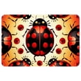 thumbnail image 1 of Ladybird Non-Slip Polyester Office Rugs: Machine Washable Game Mat and Door Carpet, 1 of 6