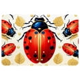 thumbnail image 1 of Ladybird Polyester Indoor/Door/Bath Rugs: Non-Slip, Machine Washable Mats, 1 of 6