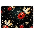thumbnail image 1 of Ladybird Polyester Indoor Mat Non-Slip Area Rug Chair Rugs Machine Washable, 1 of 1