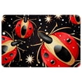 thumbnail image 1 of Ladybird Polyester Non-Slip Door Carpet Kitchen Mat Floor Rug - Machine Washable, 1 of 6