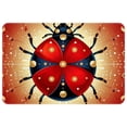 thumbnail image 1 of Ladybird Polyester Non-Slip Indoor Mat Door Rugs Game Mat - Machine Washable, 1 of 6