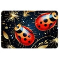 thumbnail image 1 of Ladybird Polyester Non-Slip Machine Washable Bath Rug Indoor Rug Door Carpet, 1 of 6