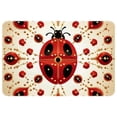 thumbnail image 1 of Ladybird Polyester Non-Slip Machine Washable Door Rugs Indoor Rug Game Mat, 1 of 6