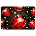 thumbnail image 1 of Ladybird Polyester Non-Slip Machine Washable Indoor Rug Floor Mat Chair Rug, 1 of 6