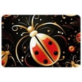 thumbnail image 1 of Ladybird Polyester Non-Slip Machine Washable Outdoor Carpet Door Mat - Door Rug - Door Rugs, 1 of 6
