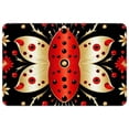 thumbnail image 1 of Ladybird Polyester Non-Slip Machine Washable Outdoor Floor Rug Chair Rugs Bath Rugs, 1 of 6