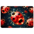 thumbnail image 1 of Ladybird Polyester Non-Slip Office Mat & Kitchen Rug, Machine Washable Door Mats, 1 of 6