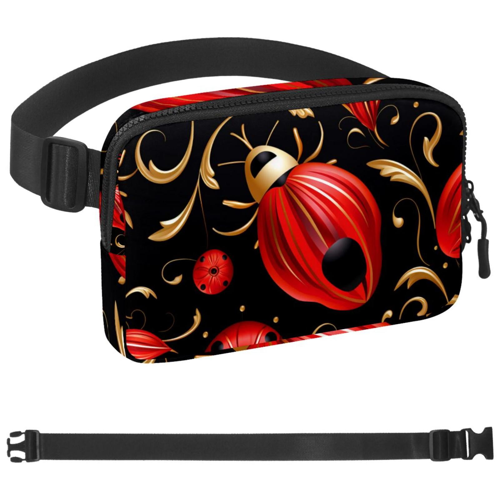 Leopard Fanny Pack for Women and Men,Waist Bags, Running Waist Bag
