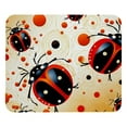 thumbnail image 1 of Ladybird Square 8.3x9.8 Inch Non-Slip Rubber Bottom Printed Mouse Pad, Gaming Mousepad for Office and Gaming, 1 of 6