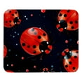thumbnail image 1 of Ladybird Square Non-Slip Rubber Bottom Printed Desk Mat Mouse Mat Gaming Mousepad Desk Pad - 8.3x9.8 Inch, Suitable for Office and Gaming, 1 of 6