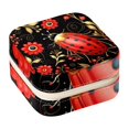 thumbnail image 1 of Ladybird Travel Portable Square Bracelet Holder Organizer Box with Necklace Holder - Jewelry Organizer for Girls and Women, 1 of 6