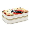 thumbnail image 1 of Ladybird Velvet Portable Travel Organizer Box with Removable Compartment - Display Case Included - Ideal Gift, 1 of 7
