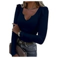thumbnail image 1 of LadybranchWomen Summer Stretch Slim Round Neck Ribbed Tank Basic Solid Top(Large,Pure Blue）, 1 of 7