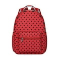 thumbnail image 1 of Ladybug Backpack - Water-Resistant School & Work Bag for Women & Teens, Lightweight Laptop Backpack with Spacious Compartments, Cute Trendy Design, 1 of 6
