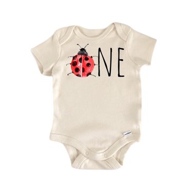 The Spunky Stork Baby Girl Ladybug Love Bug Organic Newborn...