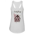 thumbnail image 1 of Ladybug Design  Tank Women -Image by Shutterstock, Female Large, 1 of 4