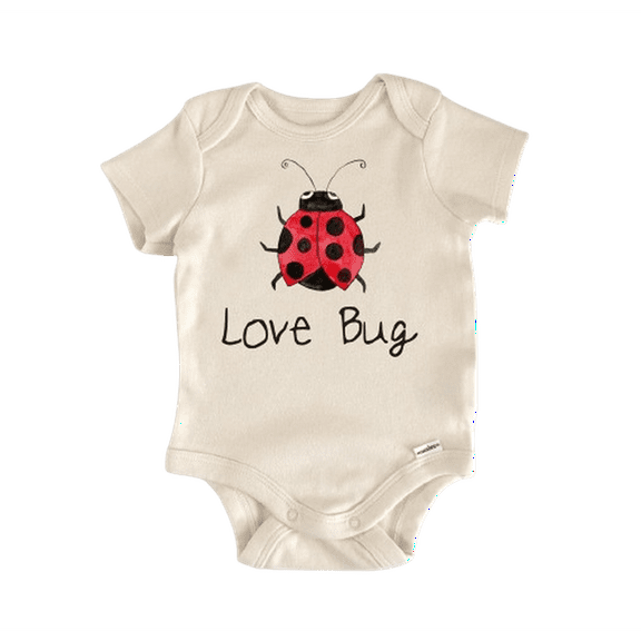 Ladybug Insect Love Bug Newborn Baby Bodysuit