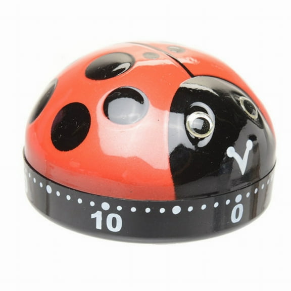 Ladybug Kitchen Timer Glossy and Detailed