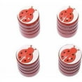 thumbnail image 1 of Ladybug Lady Bug Tire Rim Wheel Aluminum Valve Stem Caps, Multiple Colors, 1 of 1