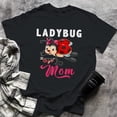 thumbnail image 1 of Ladybug Mom Happy Mother's Day Matching Proud Mom, Small, Black, 1 of 2