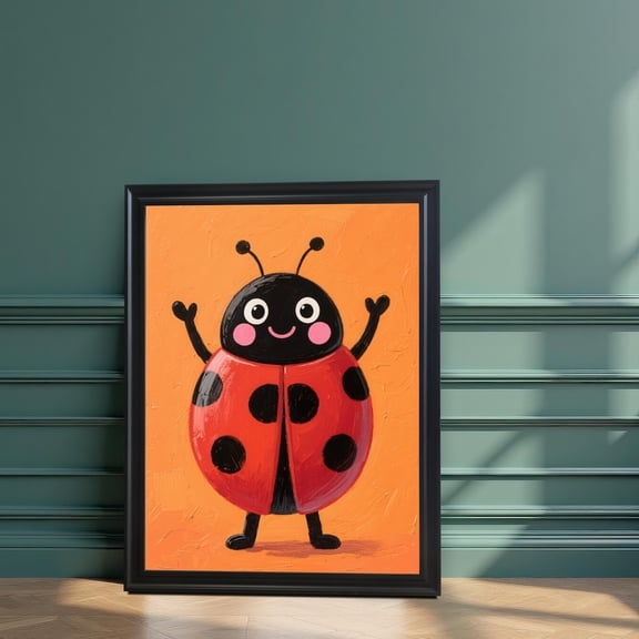 Ladybug Nature Nursery Room Wall Decor