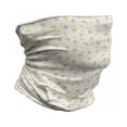thumbnail image 1 of Ladybug Neck Gaiter, Spring Flower Branches, Unisex, Pale Peach Yellow, by Ambesonne, 1 of 3