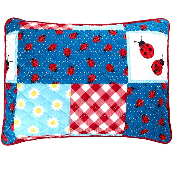 Ladybug Quilt Ensemble - Ladybug Full/Queen Quilt