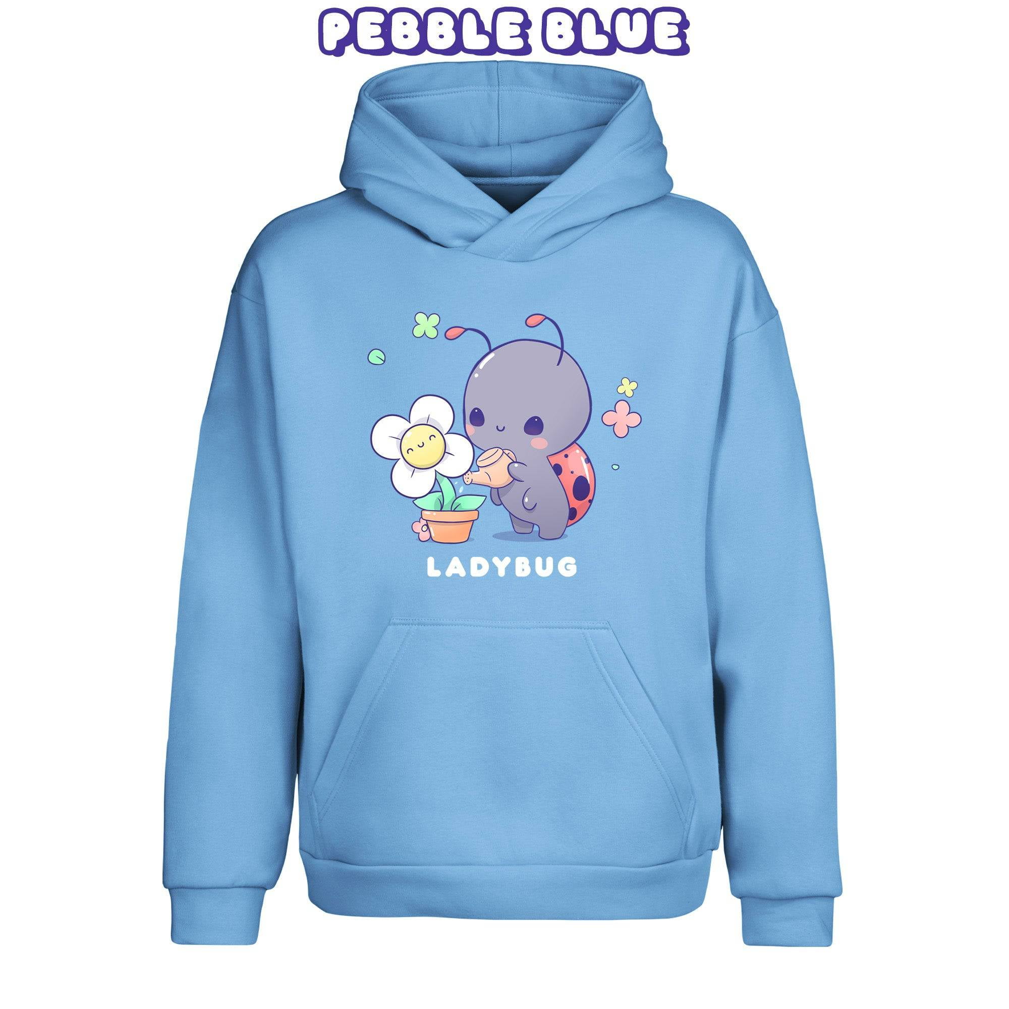 Pattern Print Ladybug Women Pullover Hoodie