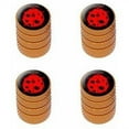 thumbnail image 1 of Ladybug Red Lady Bug On Black Tire Rim Wheel Aluminum Valve Stem Caps, Multiple Colors, 1 of 1
