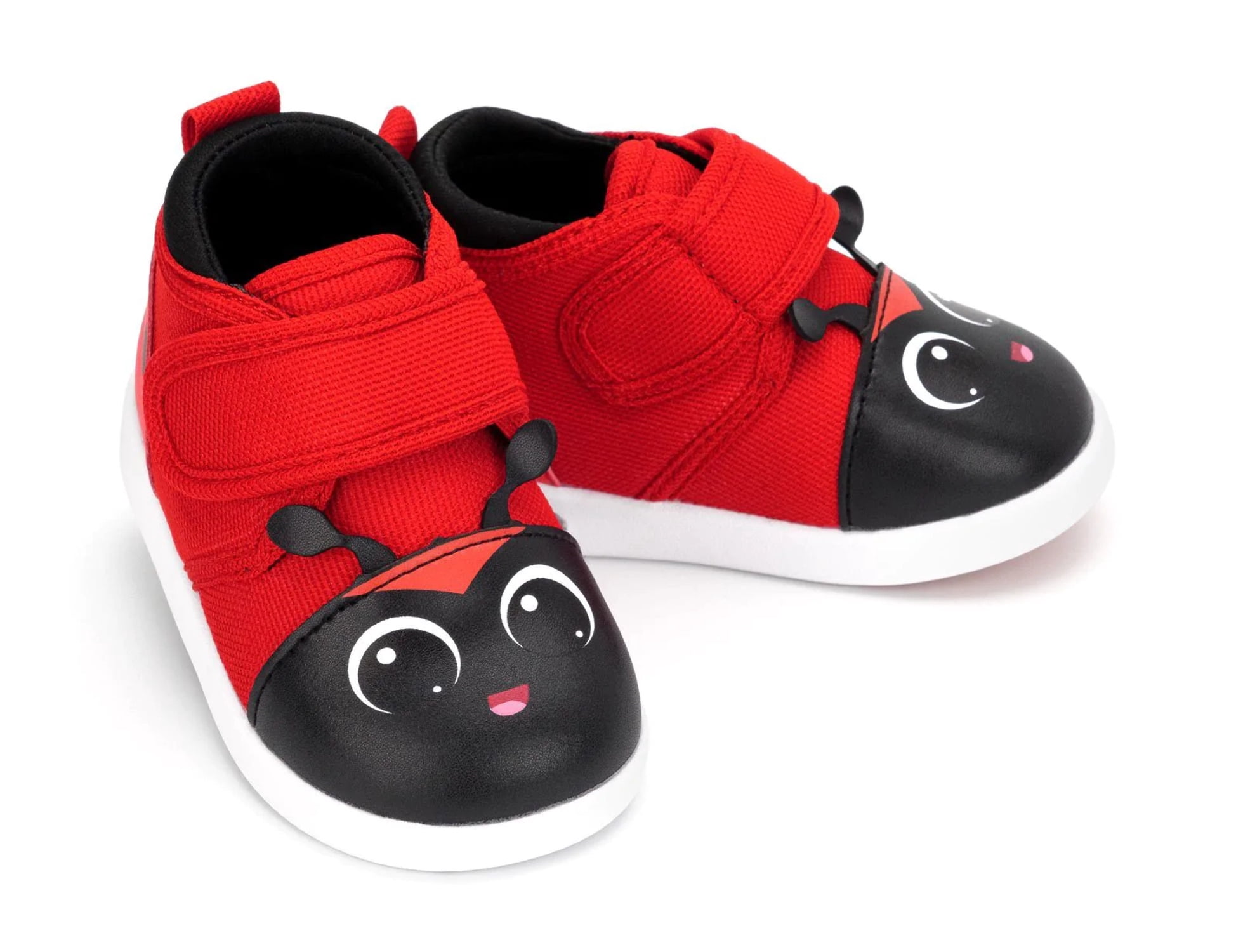 Ladybug Squeaky Toddler Shoes Red