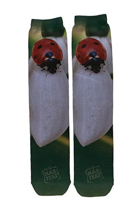 Ladybug Sublimated Socks - One Size