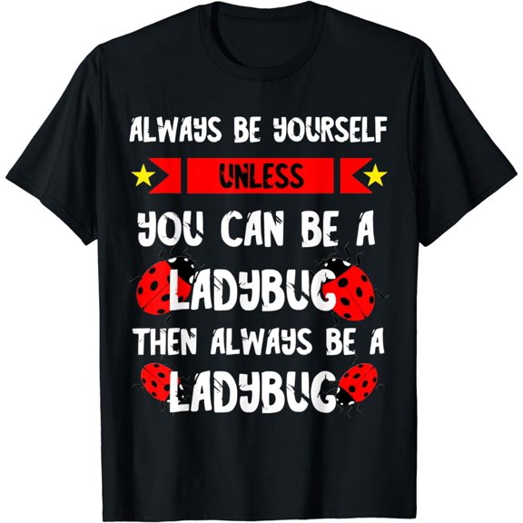 Ladybug Summer Insect Collector Bugs Entomology Biologist T-Shirt