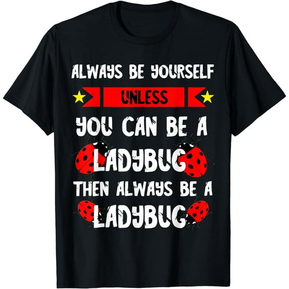 Ladybug Summer Insect Collector Bugs Entomology Biologist T-Shirt