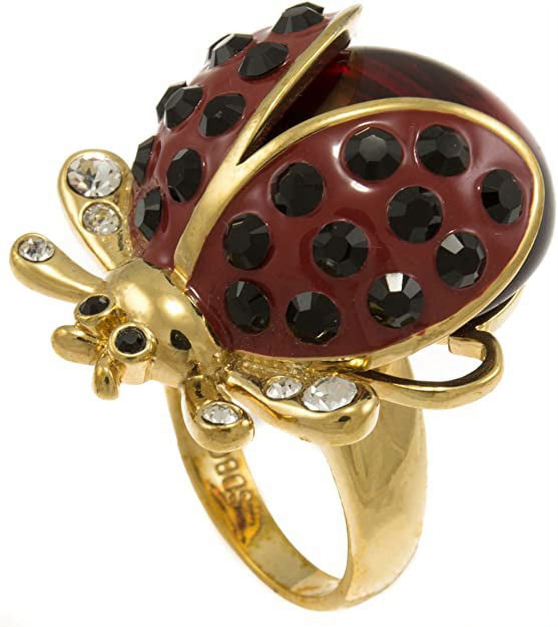 Swarovski beetle deals ring