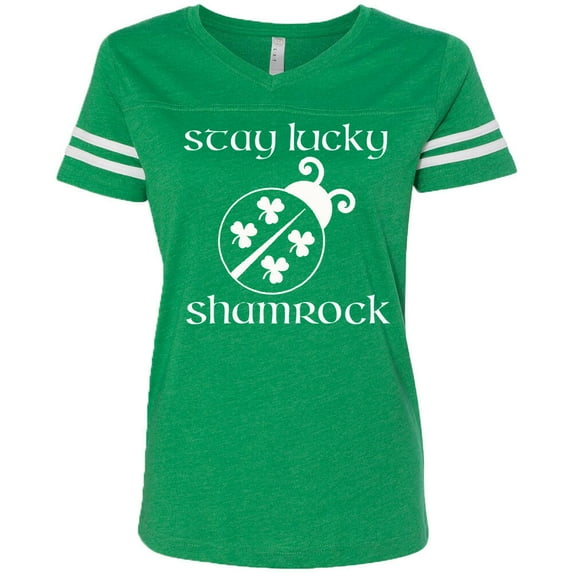 Ladybug T Shirt Jersey Saint Pattys Irish Tee ST Patrick's Day Lady Outfits Irish Green X-Large