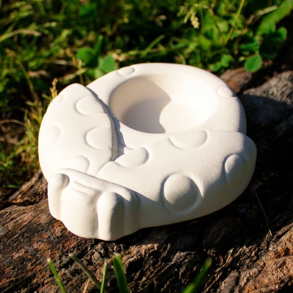 Ladybug Tealight Candle Holder 4" STOCKED Ceramic Bisque Ready To Paint Pottery