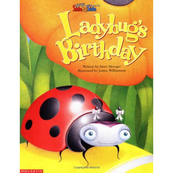 Pre-Owned Ladybug's Birthday (Sidebyside) (Paperback) 0590025996 9780590025997