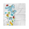 thumbnail image 1 of Ladybugs Head Scarf, Cartoon Ladybugs Flowers, Head Wrap, 3 Sizes, by Ambesonne, 1 of 2