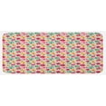 thumbnail image 1 of Ladybugs Kitchen Mat, Abstract Bug Pattern with Many Different Designs Hearts Polka Dots Daisies Nature, Plush Decorative Kitchen Mat with Non Slip Backing, 47" X 19", Multicolor, by Ambesonne, 1 of 1