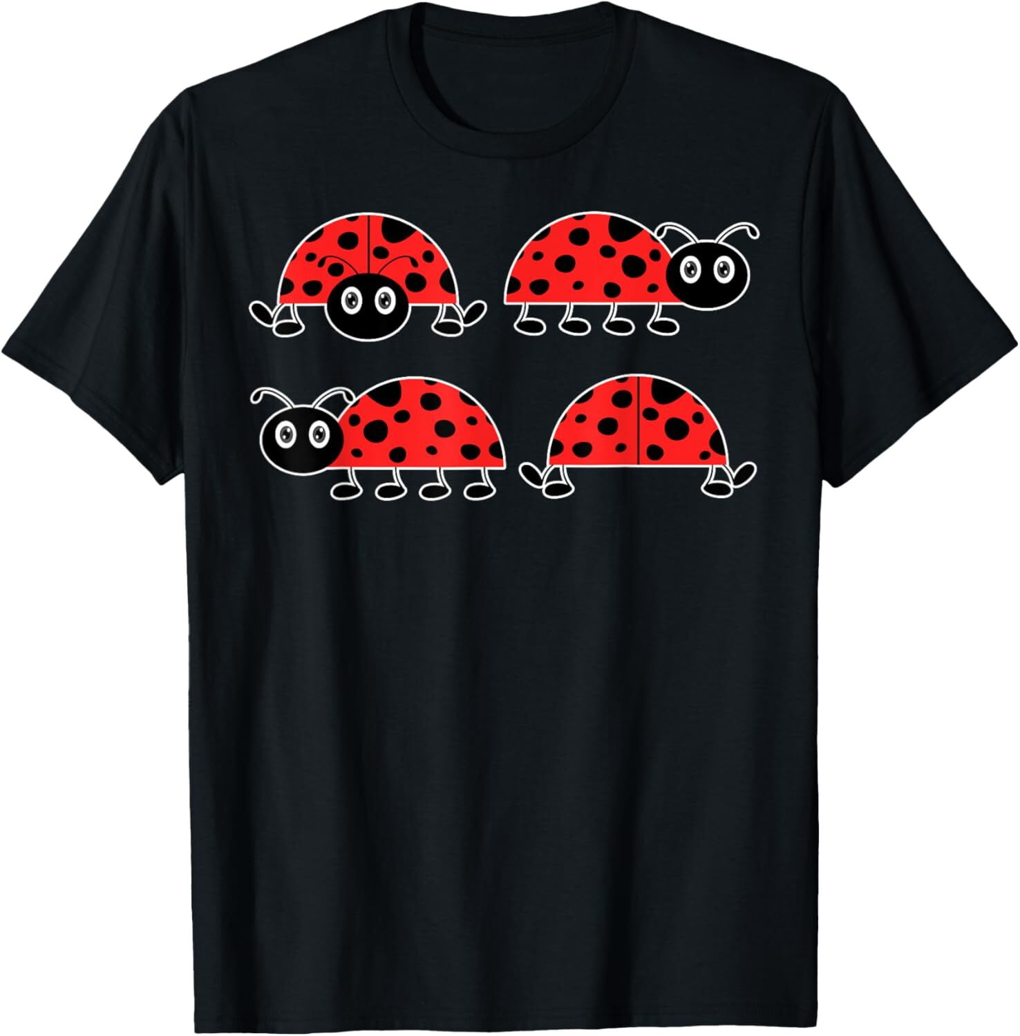 Ladybugs Nature Lover Ladybeetle Insect Fans Entomologist T-Shirt ...