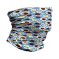 thumbnail image 1 of Ladybugs Neck Gaiter, Abstract Daisies Bugs, Unisex, Multicolor, by Ambesonne, 1 of 3