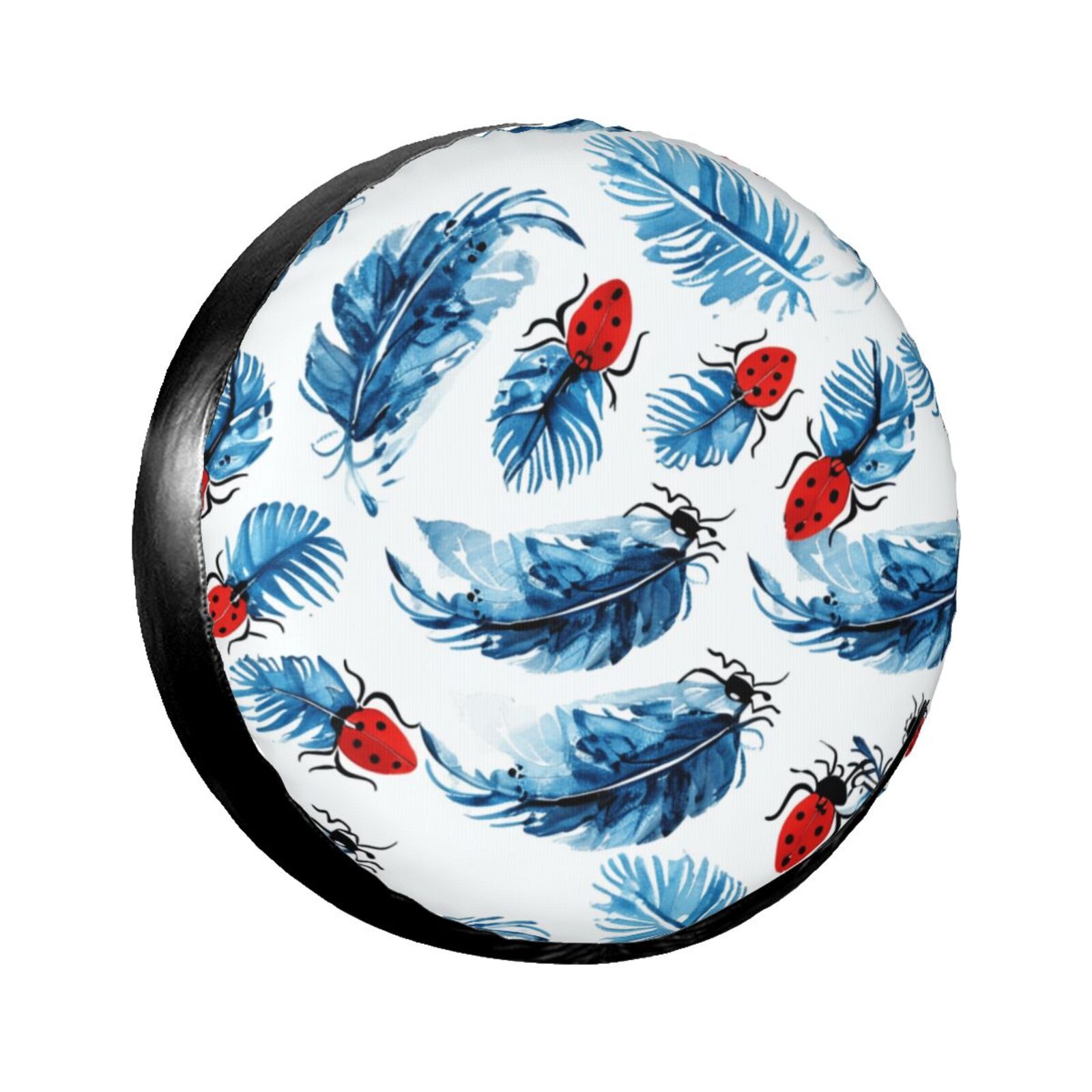 Ladybugs Pattern Spare tire cover, weather proof wheel protector