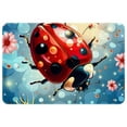 thumbnail image 1 of Ladybugs Polyester Outdoor Carpet Game Mat Floor Mats: Non-Slip & Machine Washable, 1 of 6