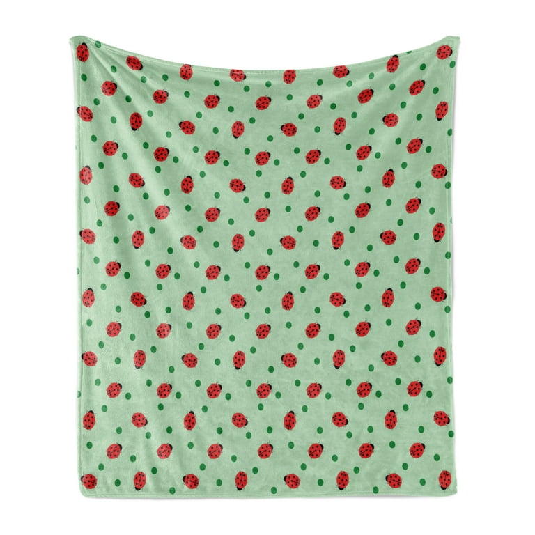 Ladybug throw online blanket